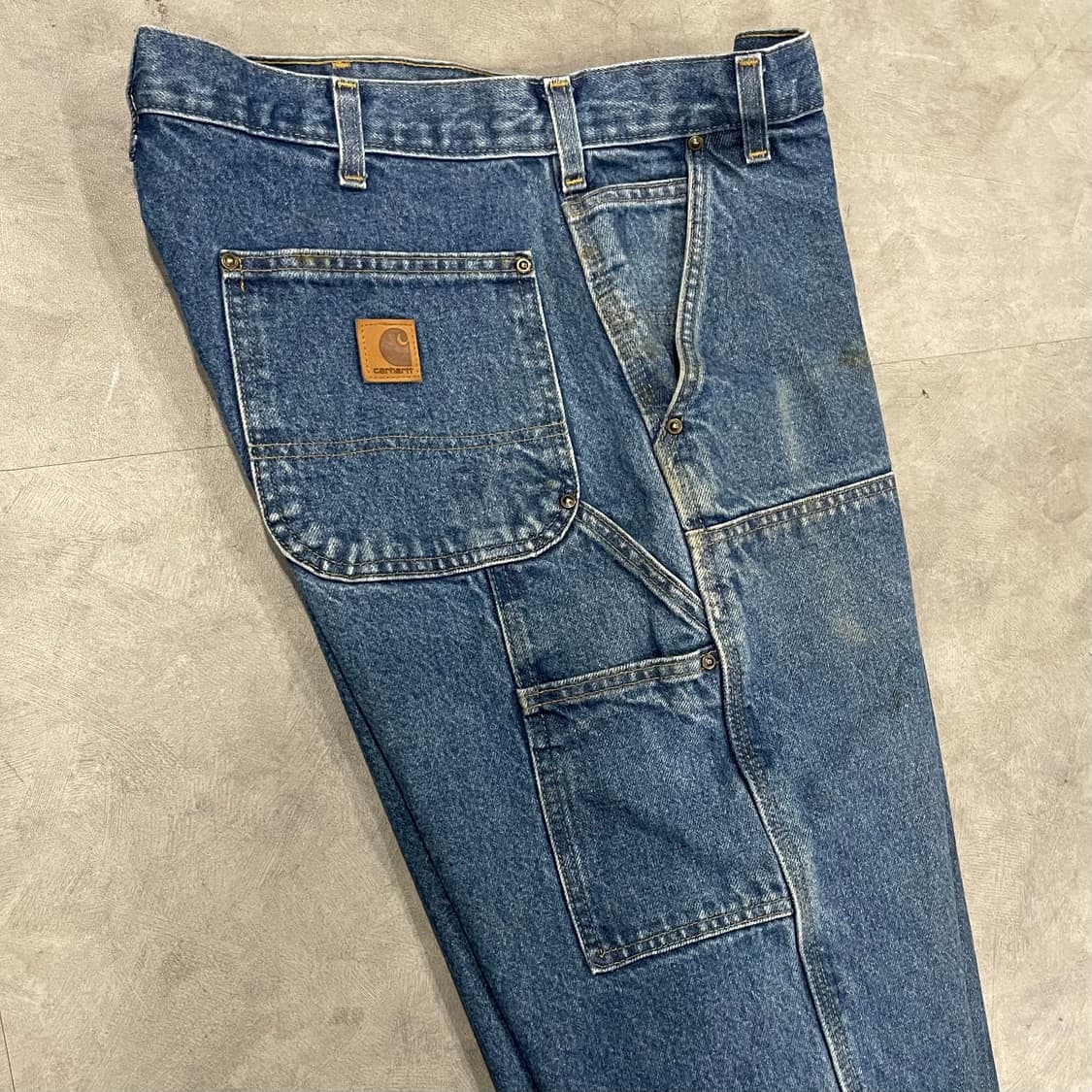 칼하트 데님 더블니 팬츠 (34“) 상품이미지5