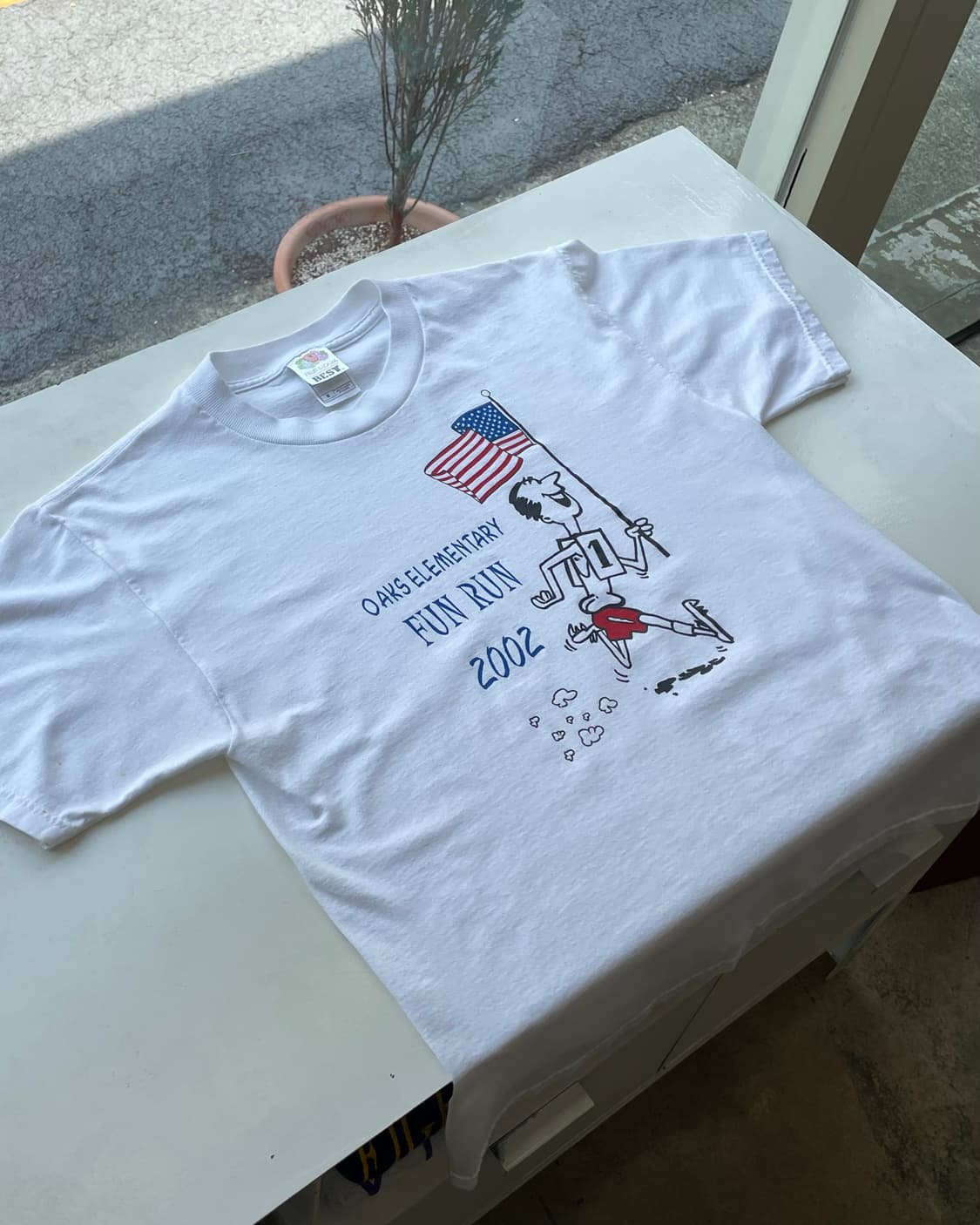 “2002 Fun Run” USA Event T-shirt M 상품이미지4