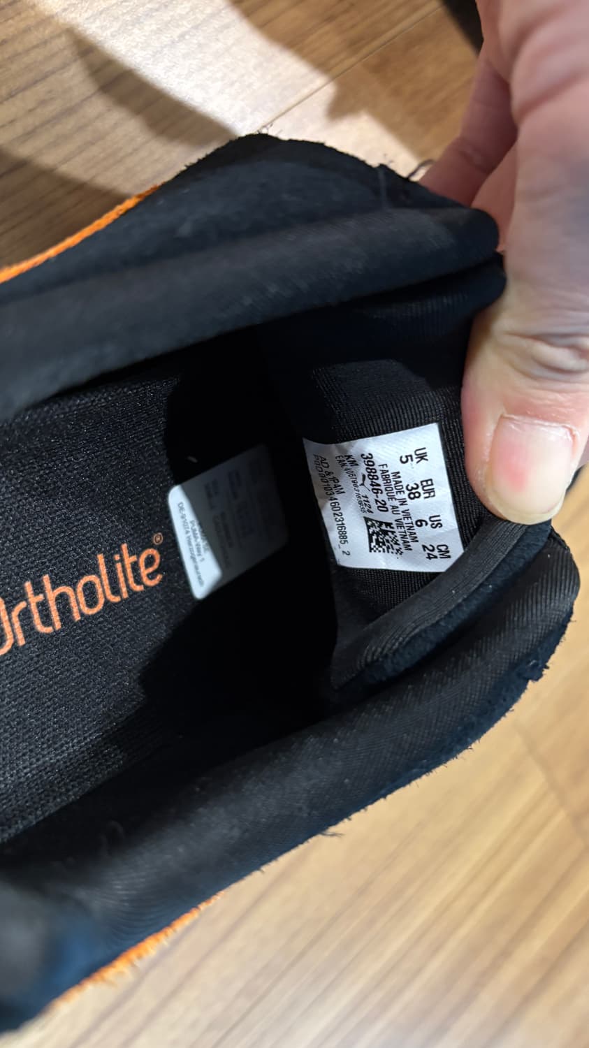 푸마 스피드캣 블랙 오렌지 240mm 상품이미지5