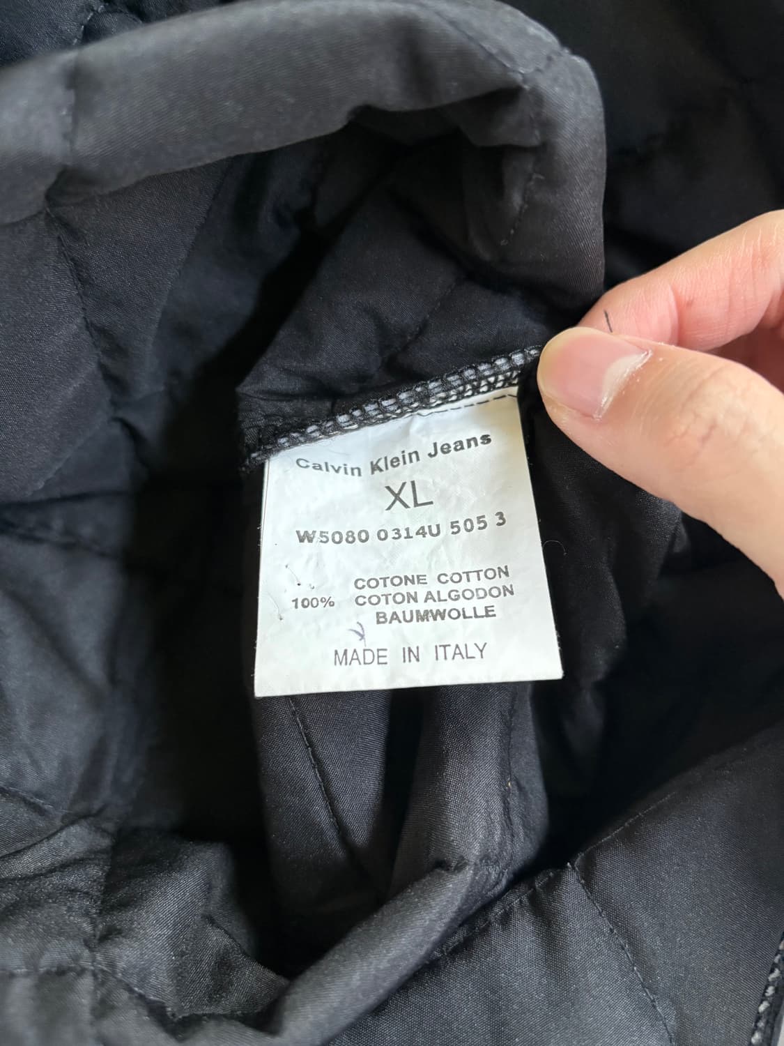 캘빈클라인 퀄팅자켓 상품이미지5