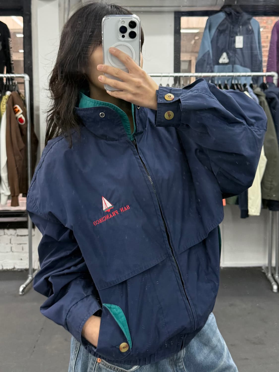 VTG 샌프란시스코 나일론 자켓 상품이미지1