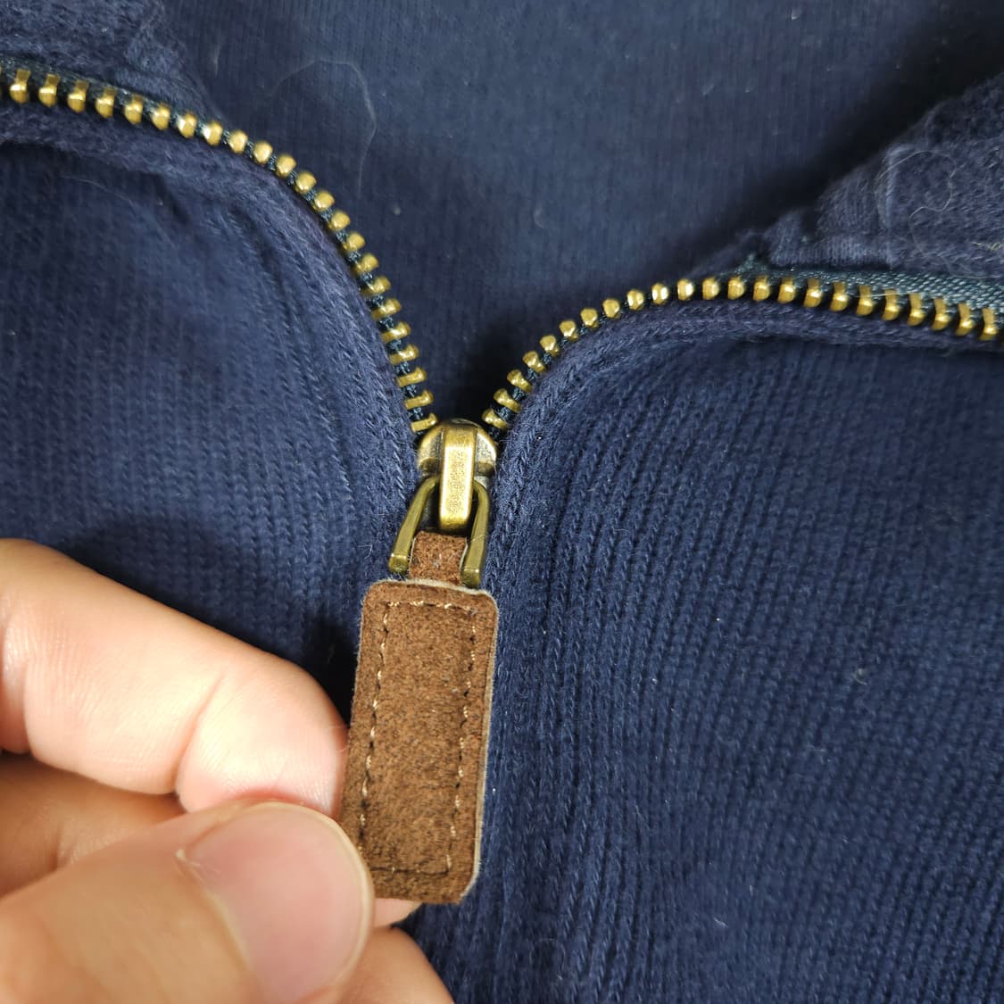 폴로 랄프로렌 네이비 하프집업 맨투맨  상품이미지4