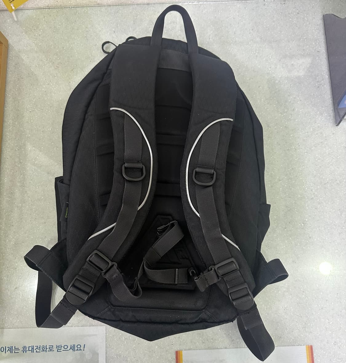 팔라스 코듀라 Y 립 백팩 블랙 판매합니다! 상품이미지6