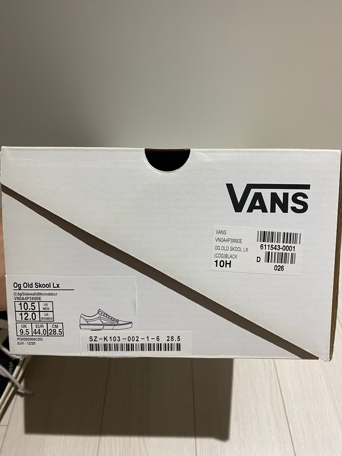 꼼데 반스 볼트 올드스쿨 LX 사이드 월 상품이미지8