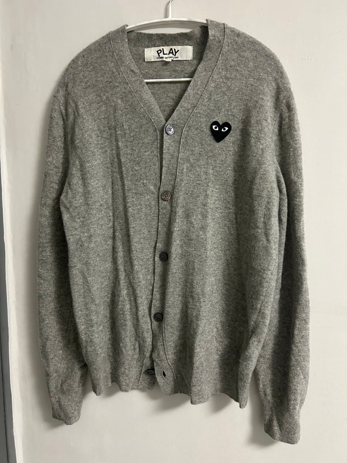 꼼데가르송 가디건 XL (하자) 상품이미지2