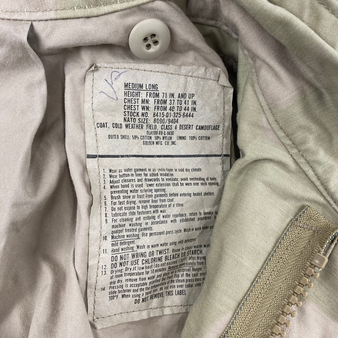 USA ARMY M-65 패치 필드 자켓 (100) 상품이미지8