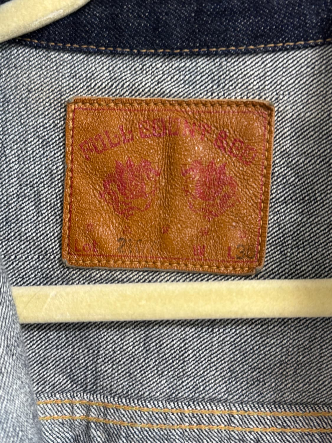 풀카운트 2107W 1세대 데님자켓 36 상품이미지3