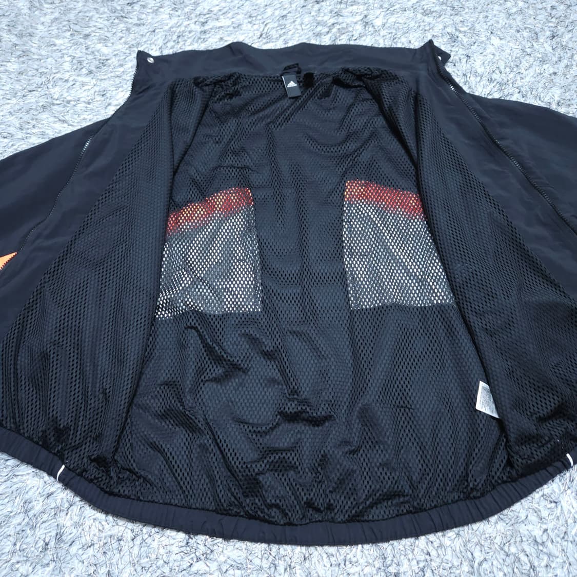 아디다스) L 남자 컬러블록 바람막이자켓 / 왕눈이샵 상품이미지8