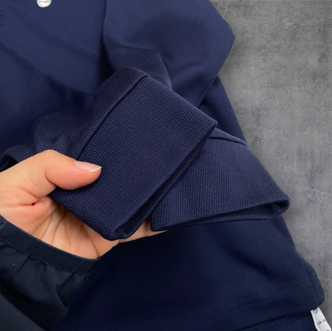 토트넘훗스퍼 네이비 손흥민 마킹 긴팔 카라티 85 (XS) 상품이미지3