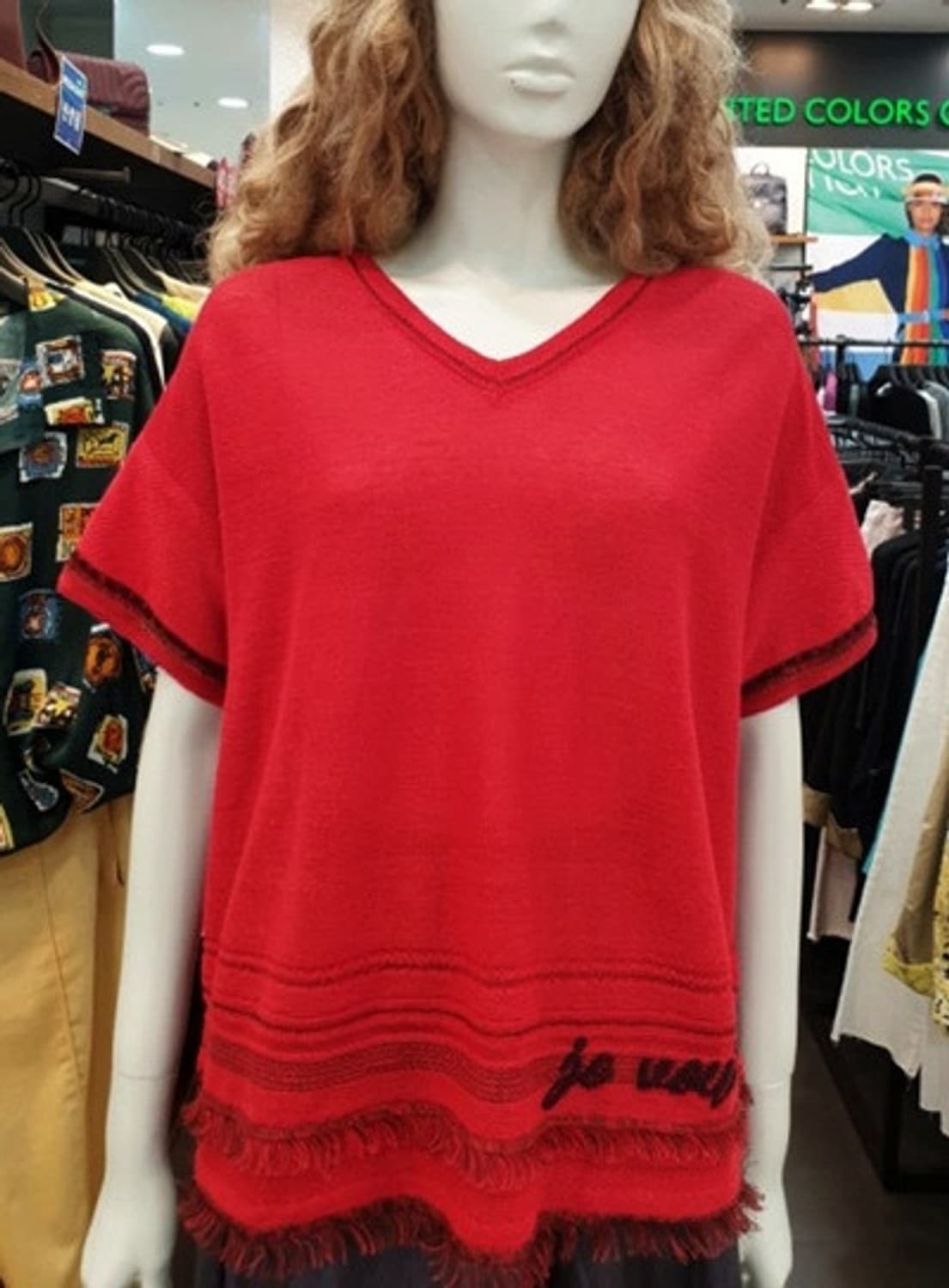 베네통 린넨 니트  상품이미지2