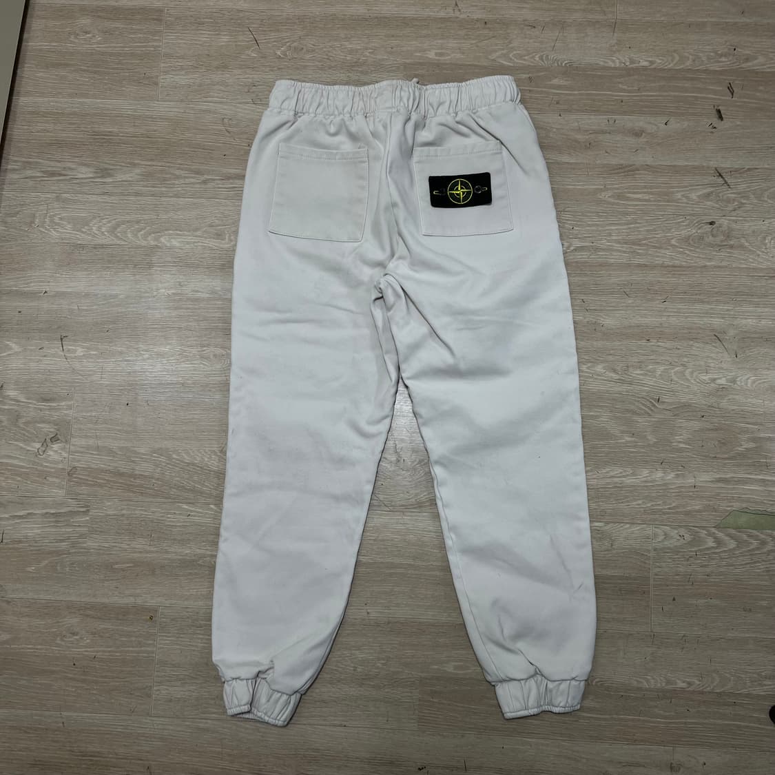 스톤아일랜드 시그니처 와펜 패치 카고 조거팬츠 [크림] XL 상품이미지5