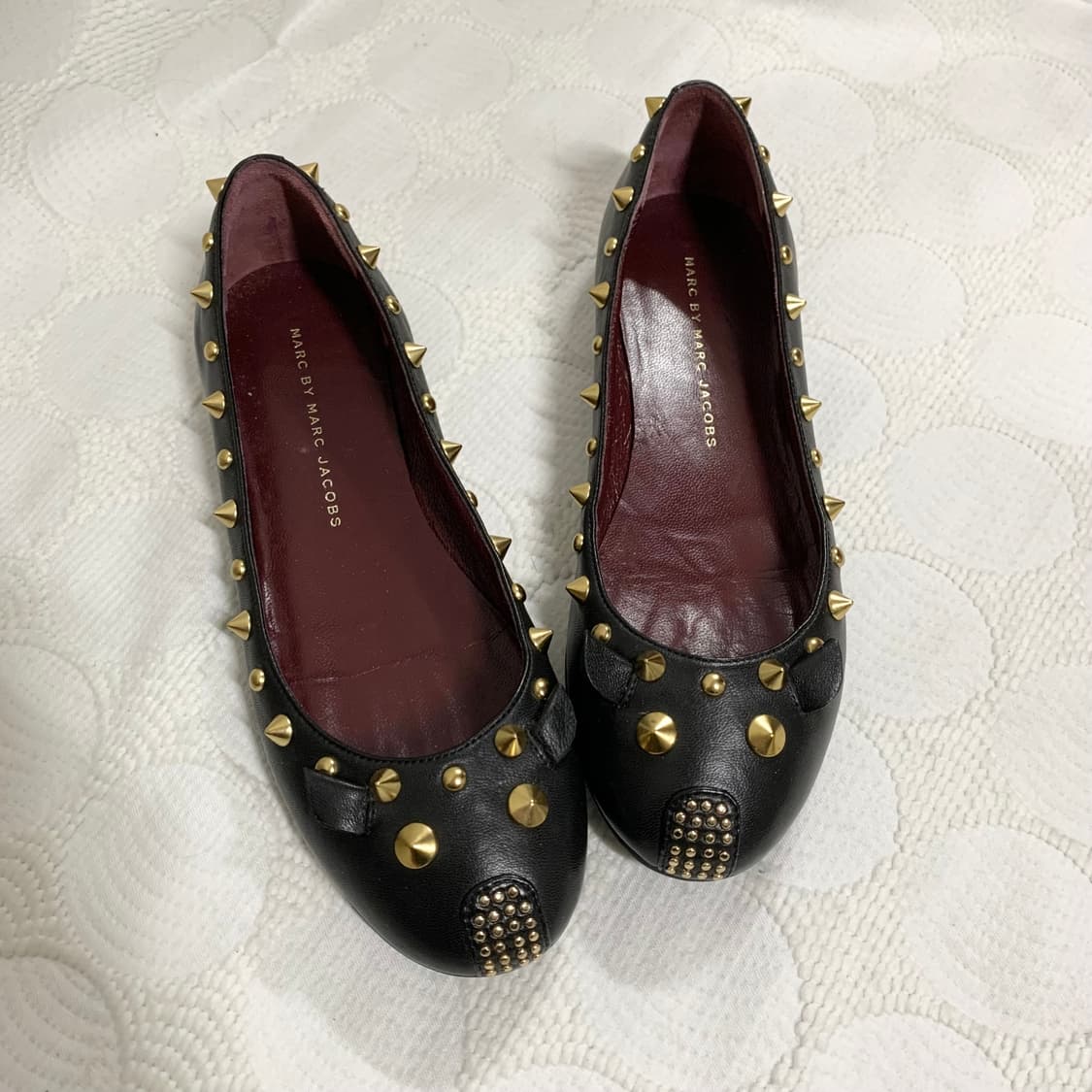 마크 바이 마크 제이콥스 스터드 마우스 플랫 슈즈 상품이미지3