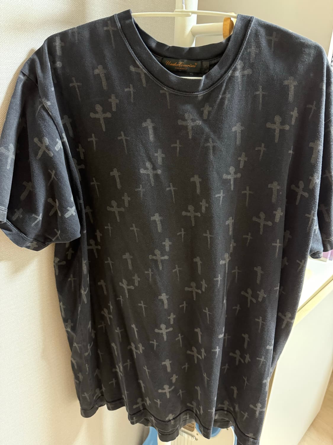 언더커버  02aw 마녀기 십자가 티셔츠 상품이미지1