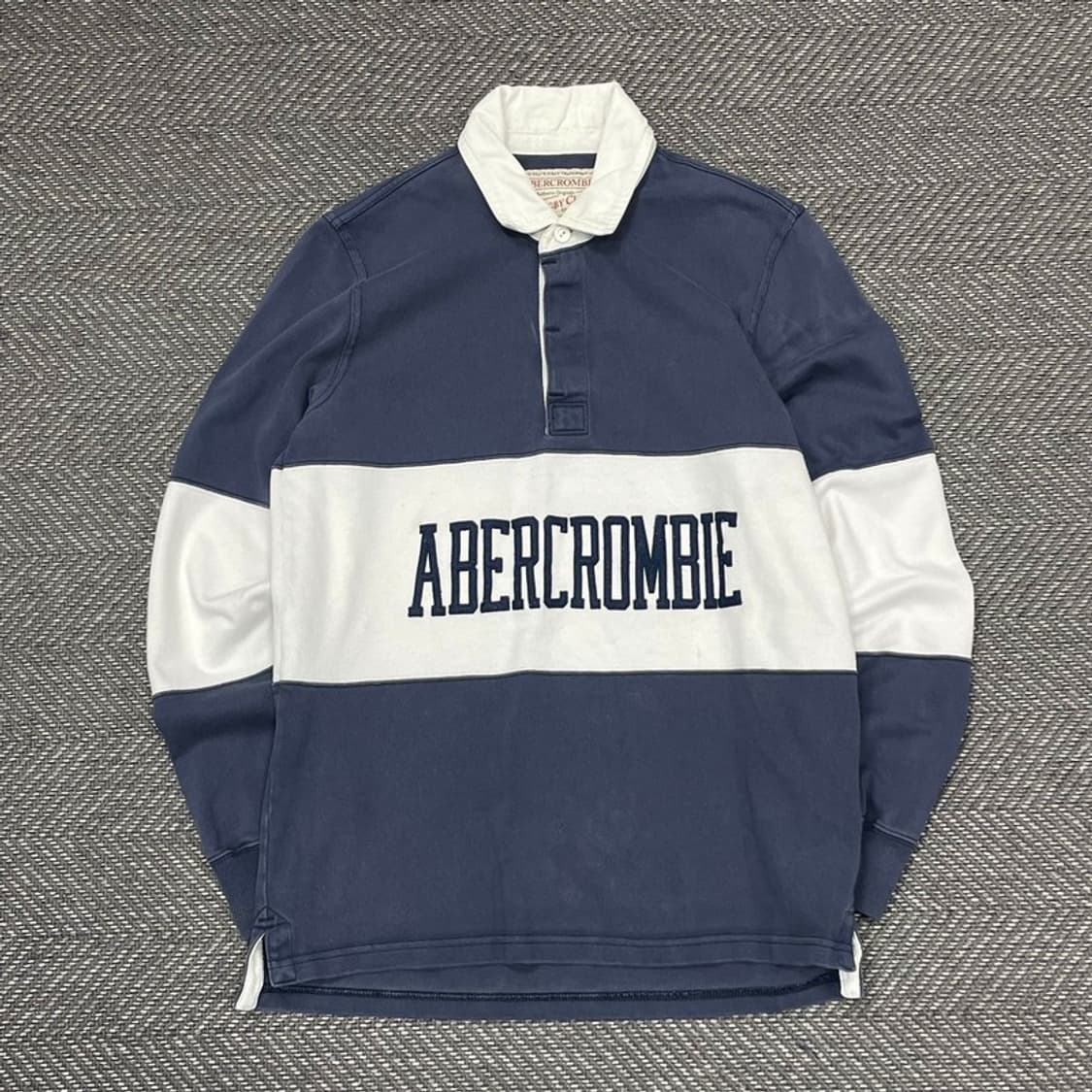 아베크롬비 로고 패치 럭비 티셔츠 v0330 상품이미지1