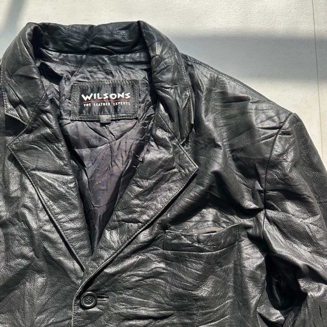 윌슨레더 레더블레이져 상품이미지3