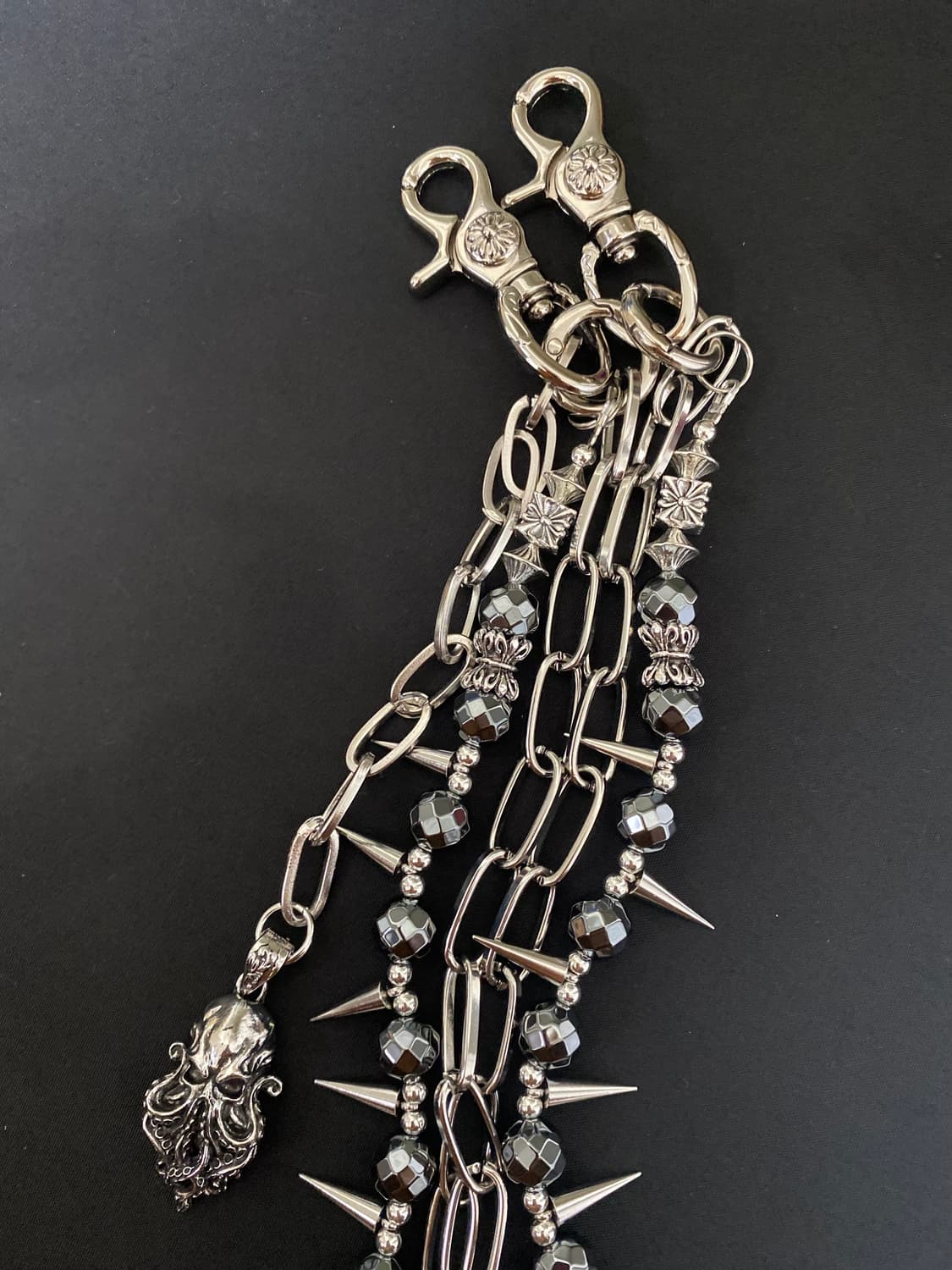 스파이크 비즈 팬츠 체인 상품이미지4