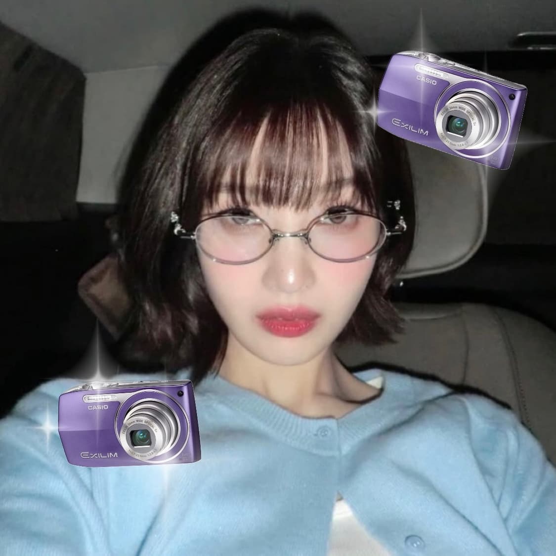 (황변비네팅x/풀세트 조이 로제) Casio Exlim z2000 상품이미지1