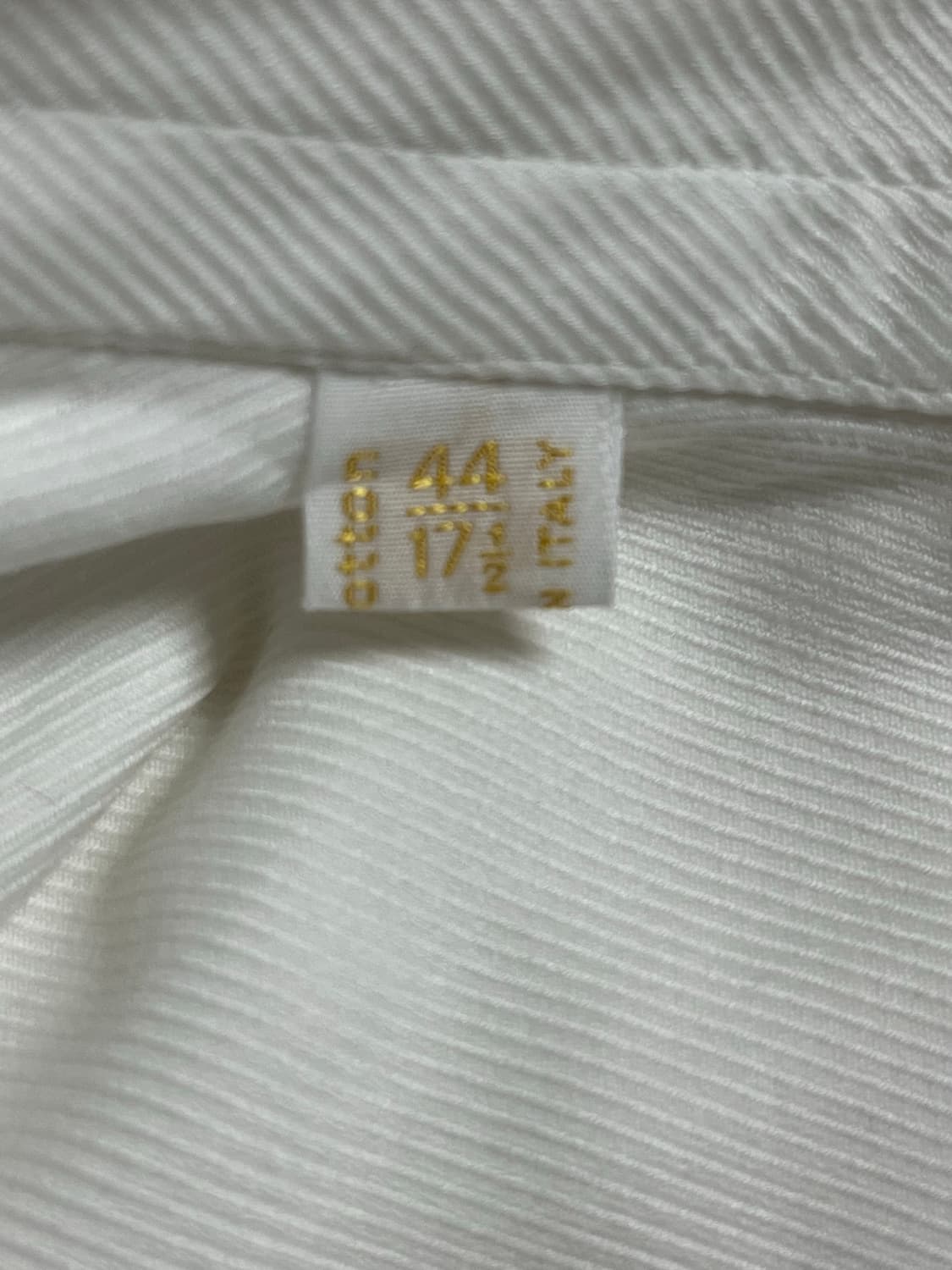 브리오니 화이트 셔츠 44 (17 1/2) 정품 상품이미지4