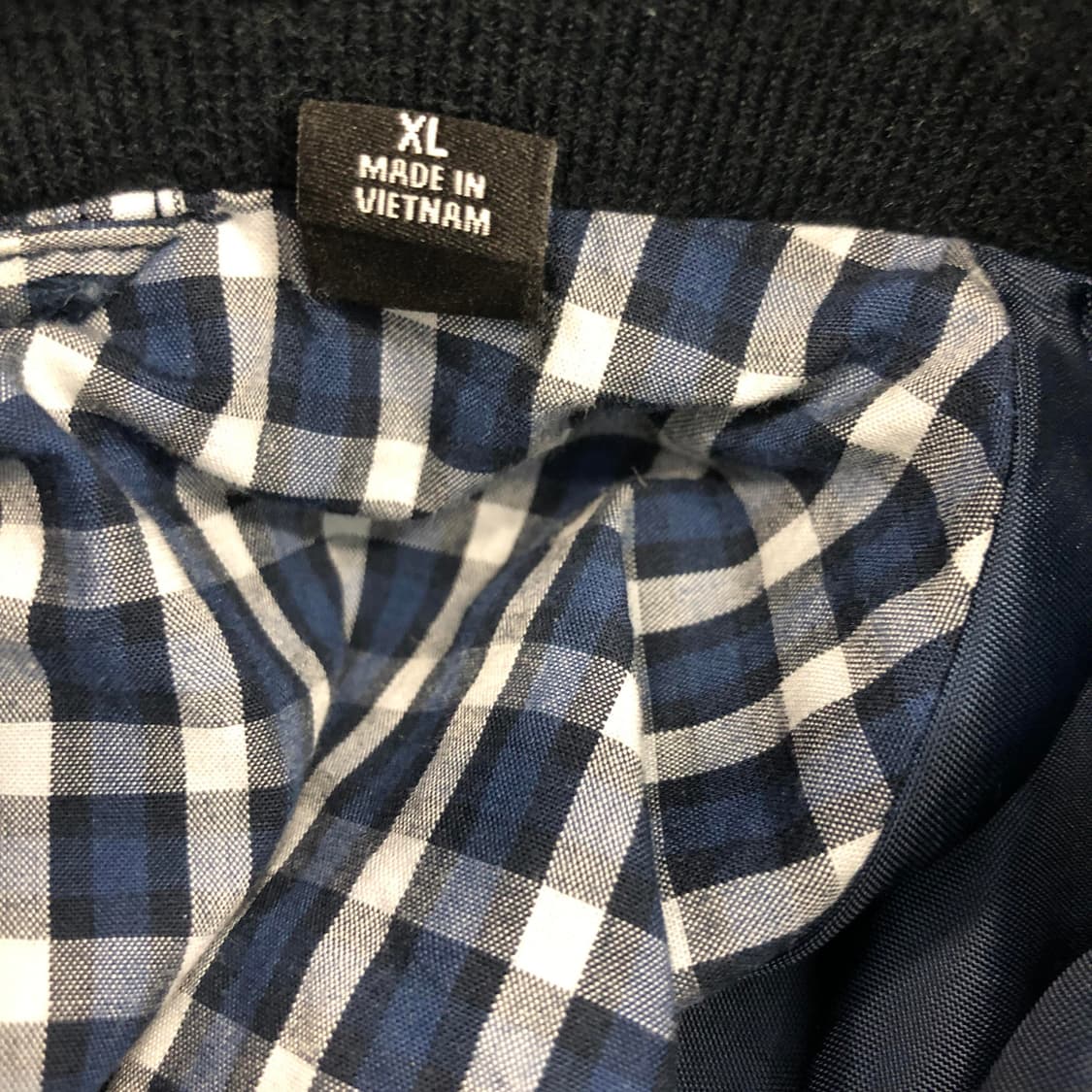 유니클로 해링턴자켓 XL 네이비 상품이미지5