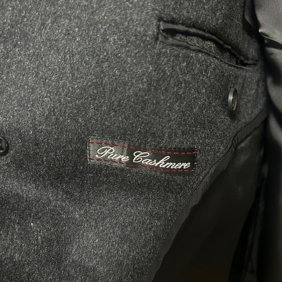 GIULIANO GROSSONI 퓨어 캐시미어 100 롱코트 상품이미지3