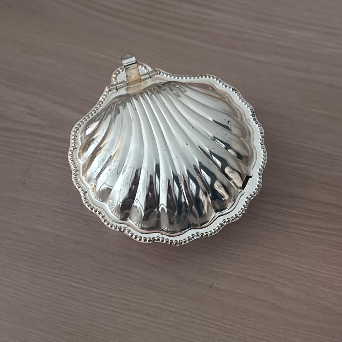 Paris 프랑스 빈티지 실버 조개 쉘 트레이 상품이미지3