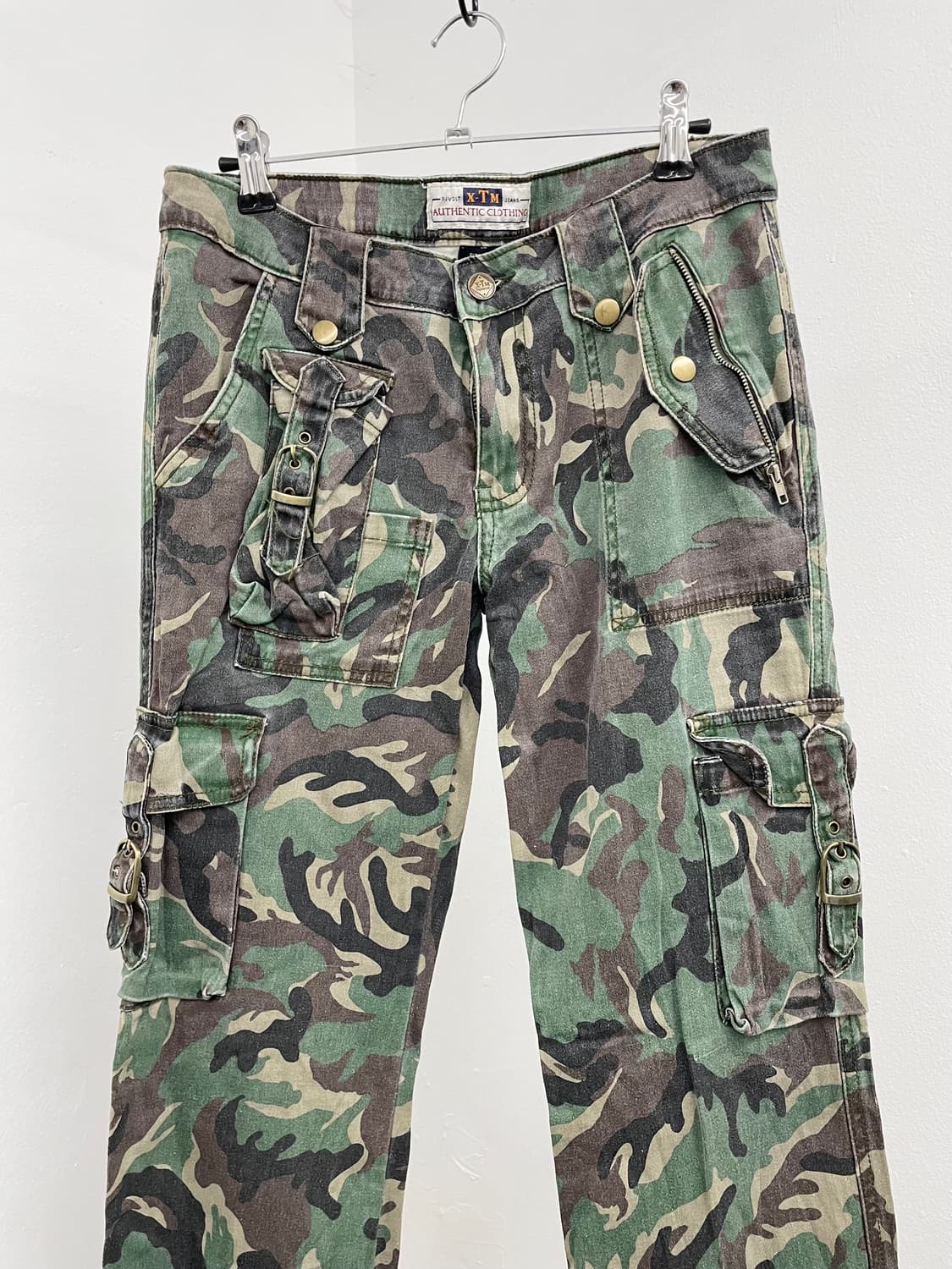 y2k 카모 포켓 카고팬츠 상품이미지4