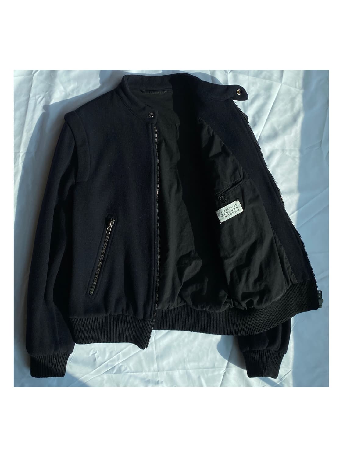 (Hold)마틴 마르지엘라 08fw 아카이브 헤비 울 5zip 봄버 자켓 상품이미지4