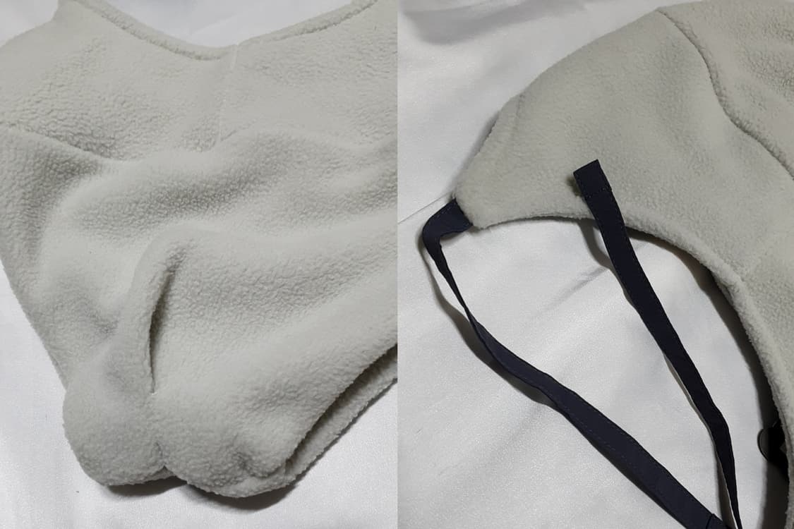 라이트그레이 예스아이씨 이어플랩 제니 비니  상품이미지7