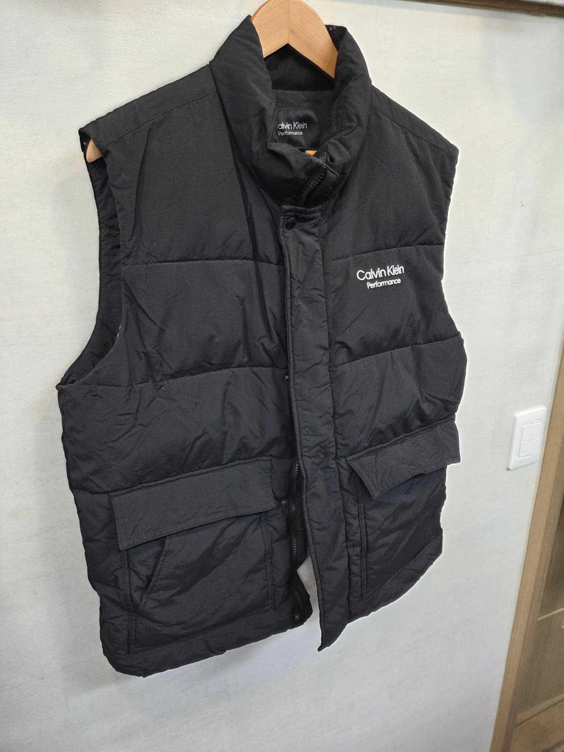 켈빈클라인 퍼포먼스 패딩조끼 xl 상품이미지5