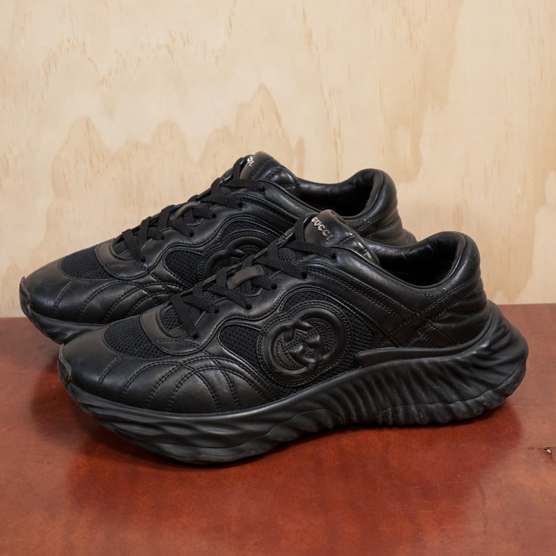 구찌 Ripple 트레이너 레더 스니커즈 상품이미지1