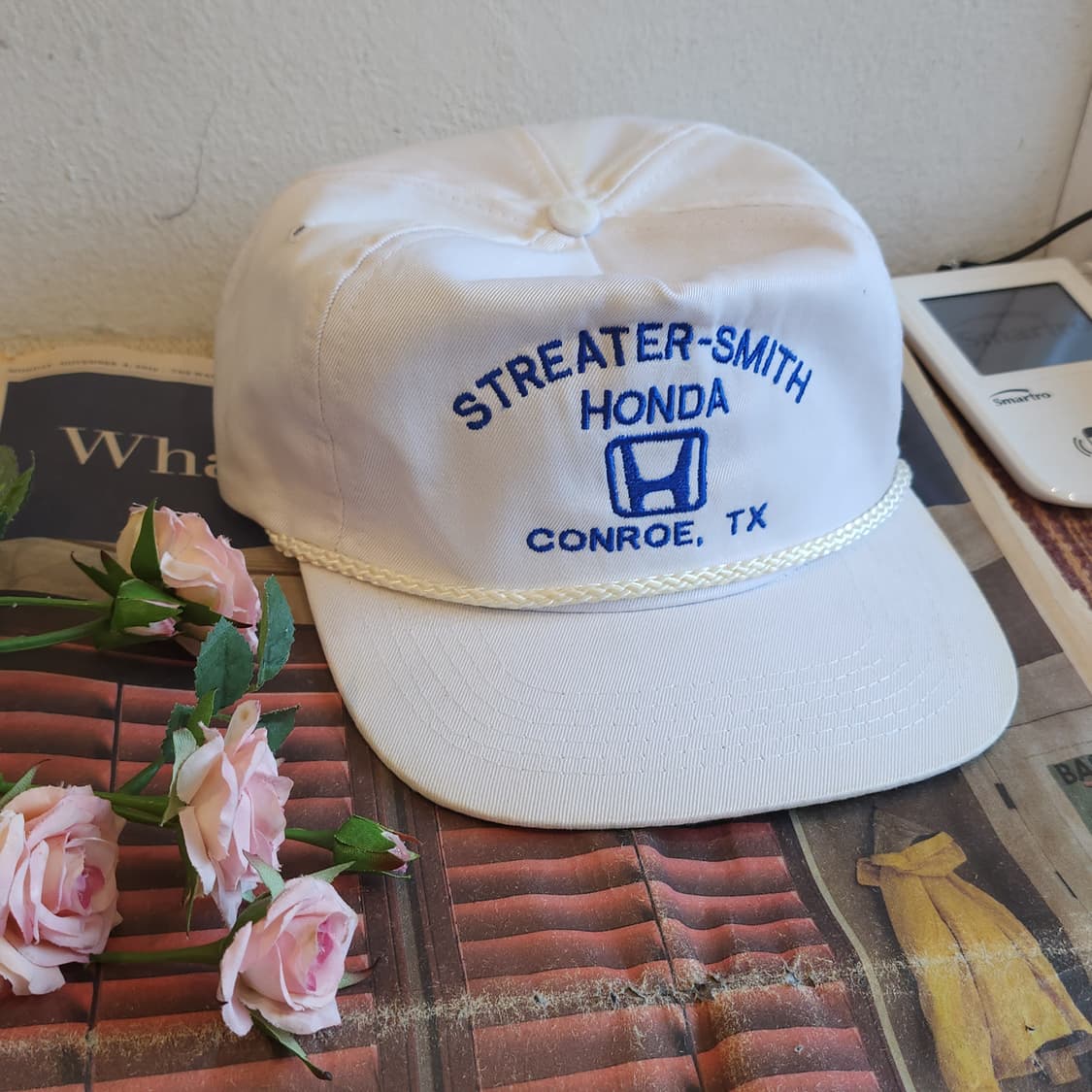 90s 빈티지 메쉬 트러커 캡 빈티지모자 미국빈티지 피싱캡 혼다 모자 상품이미지3