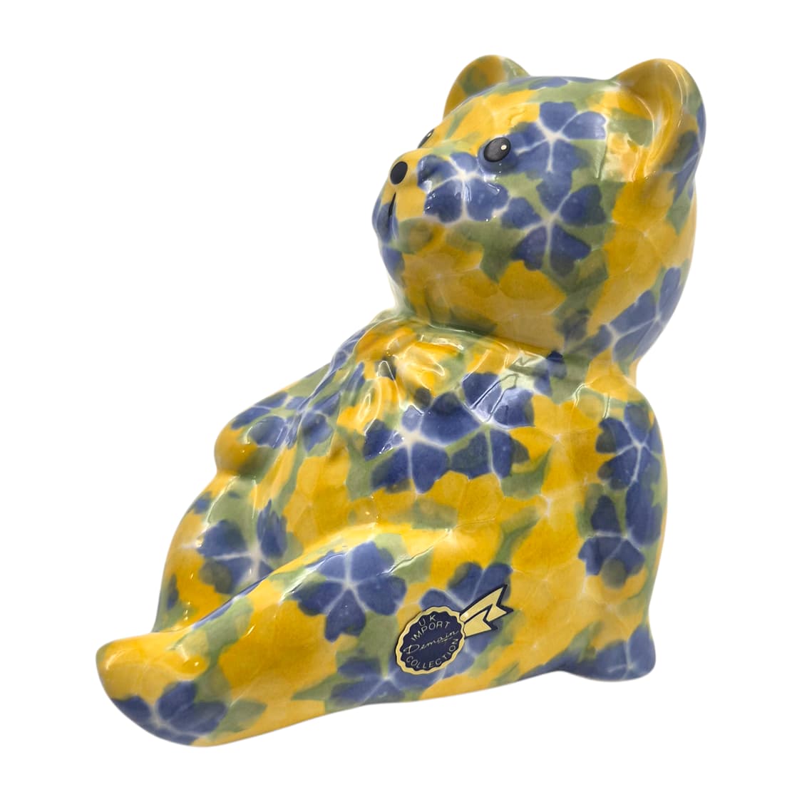 80s 영국 파크로즈 플로랄 테디베어 피겨린 상품이미지2