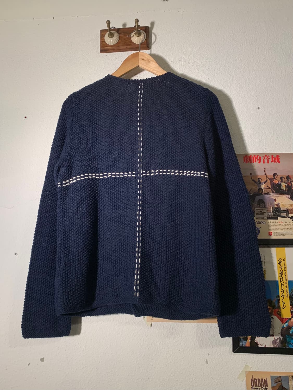 가이진메이드 핸드스티치 인디고 가디건 상품이미지6