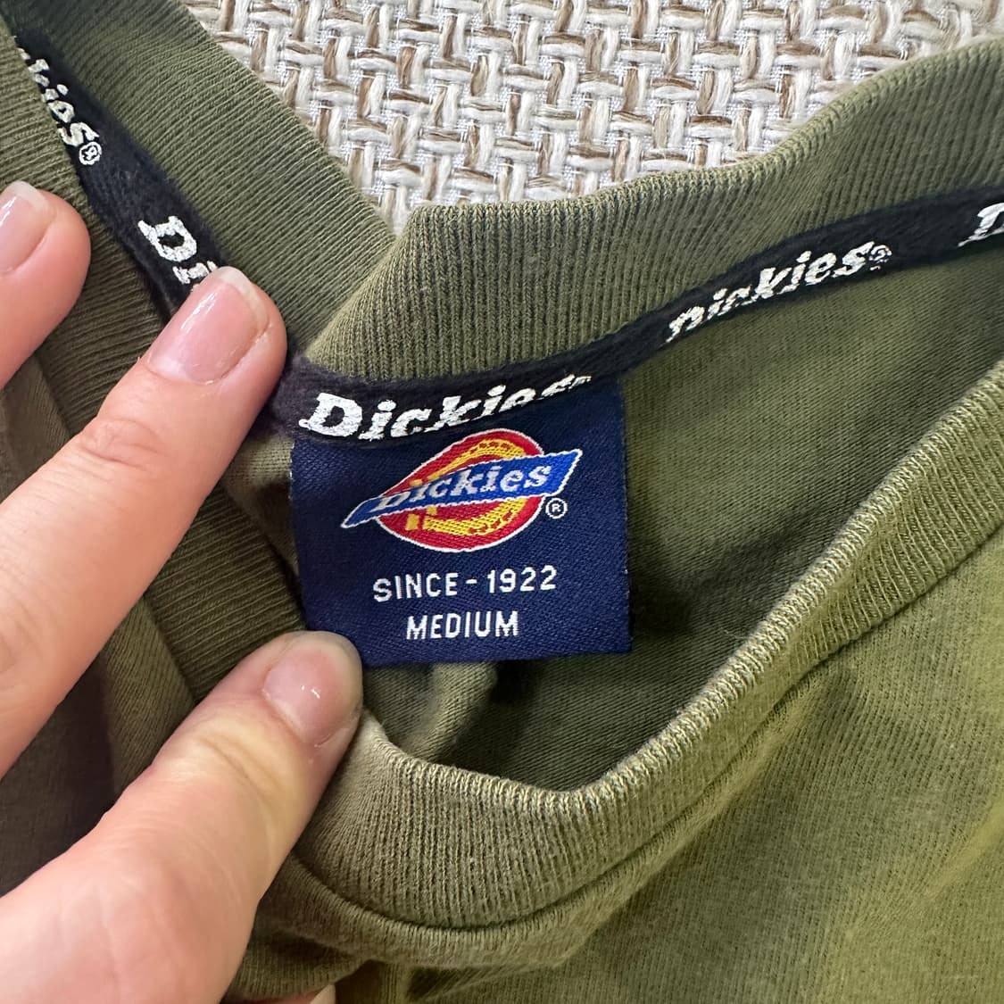 M 디키즈 사이드 로고 반팔 티셔츠 0416D 상품이미지2