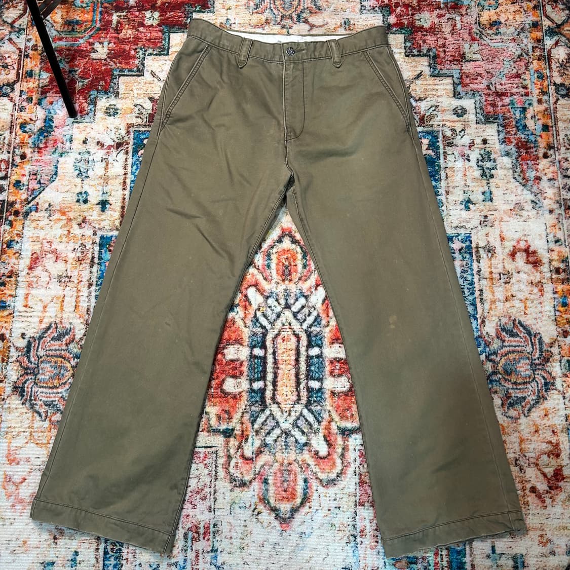[31] 00s 리바이스 실버탭 올리브 코튼 팬츠  상품이미지1