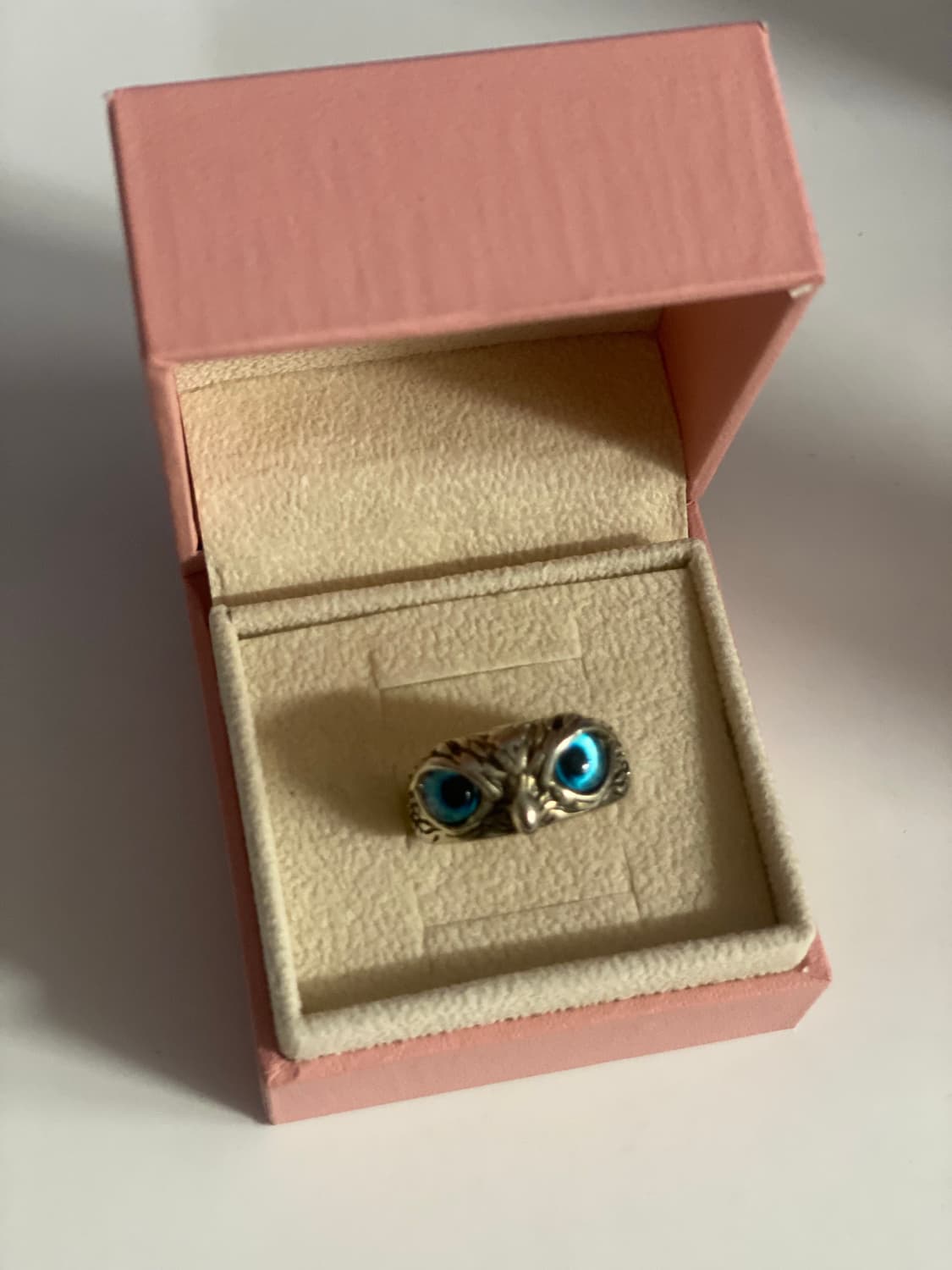 빈티지 부엉이 눈 반지 상품이미지1