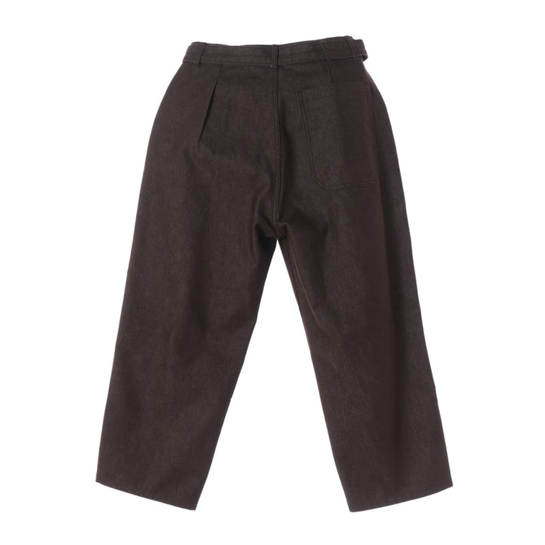 로드존그레이 브라운 핀턱 슬랙스 M 상품이미지2