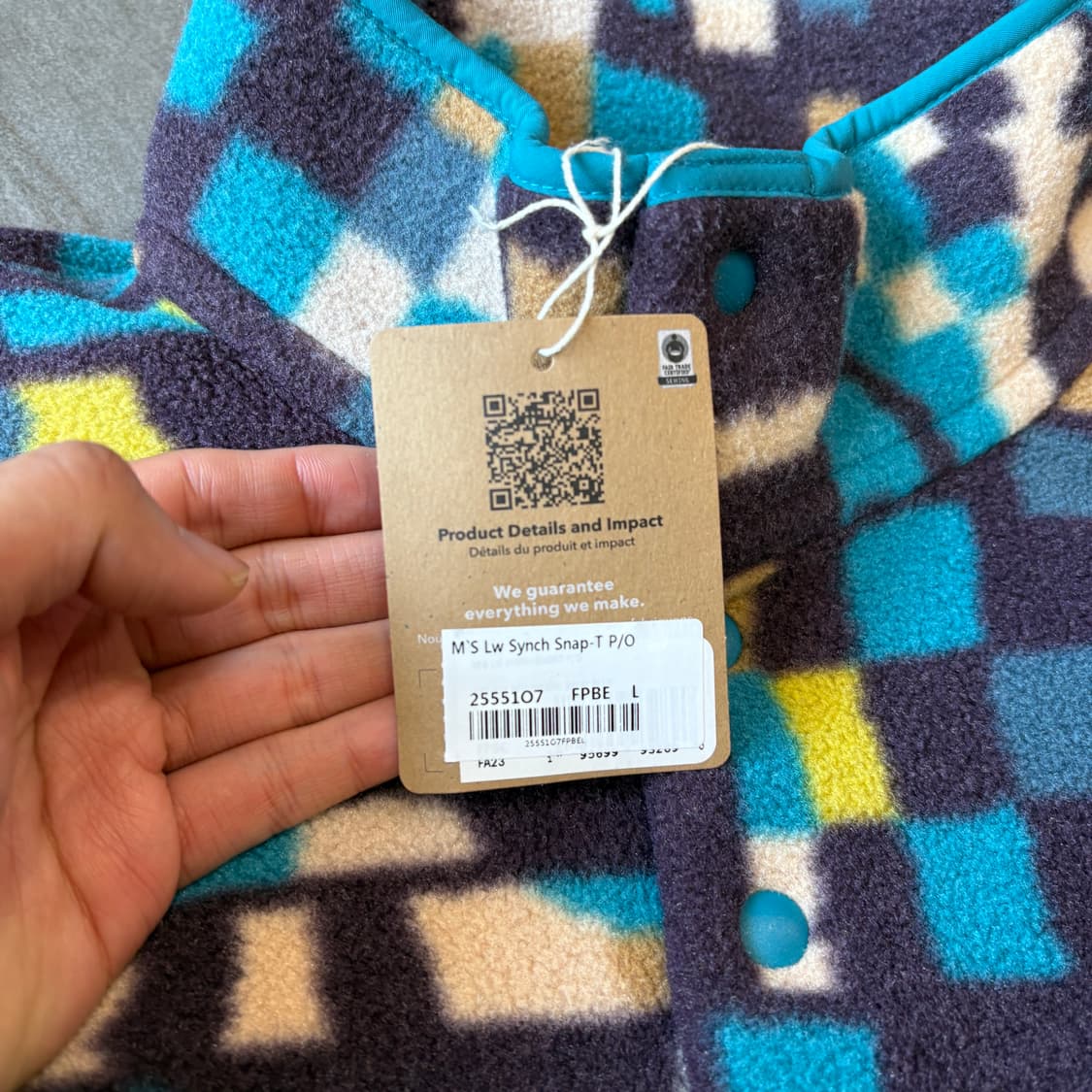 파타고니아 정품 라이트 웨이트 신칠라 스냅티  상품이미지5