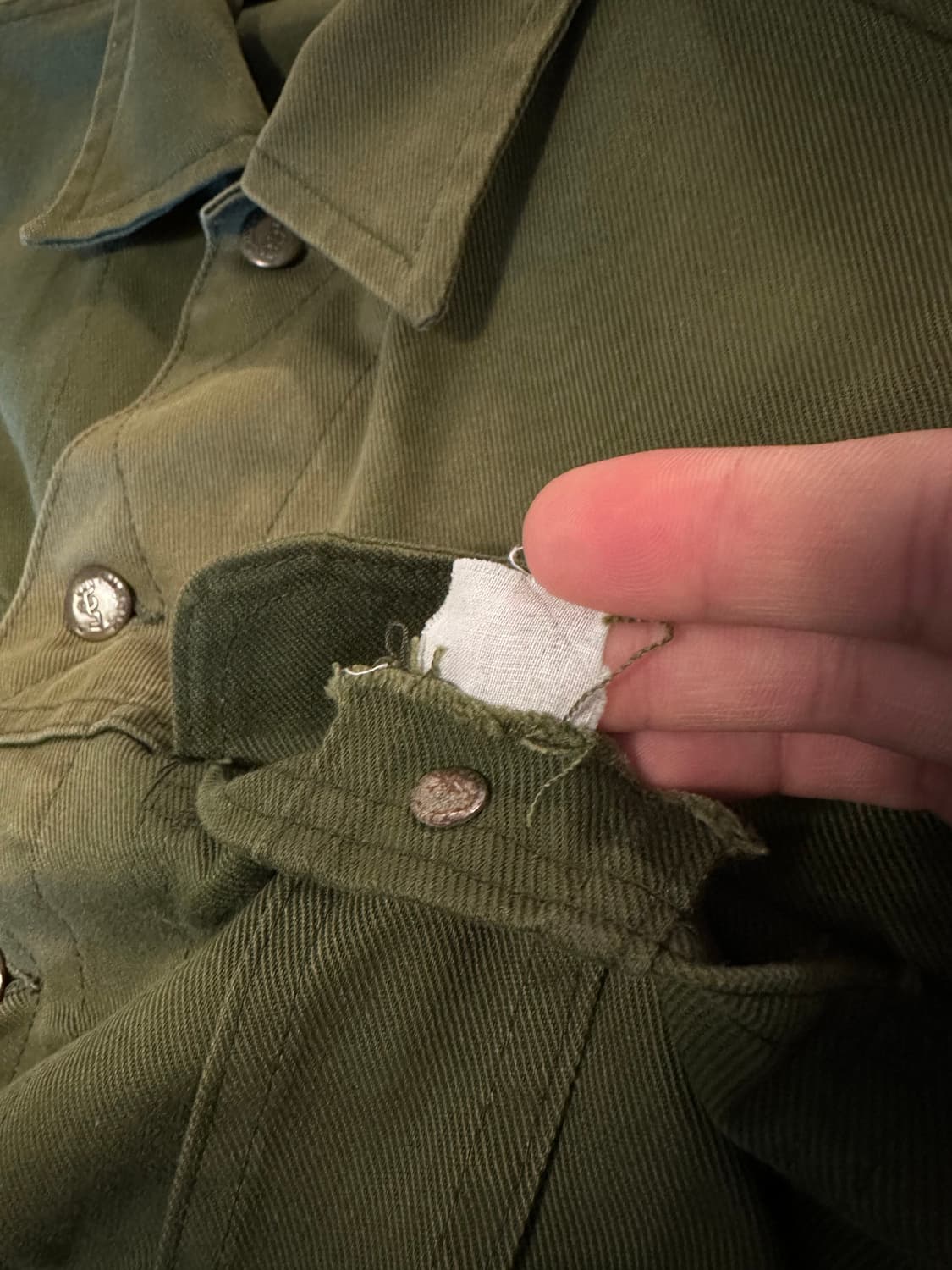 70s USA LEE 빈티지 리 101-J 트러커 자켓 상품이미지7