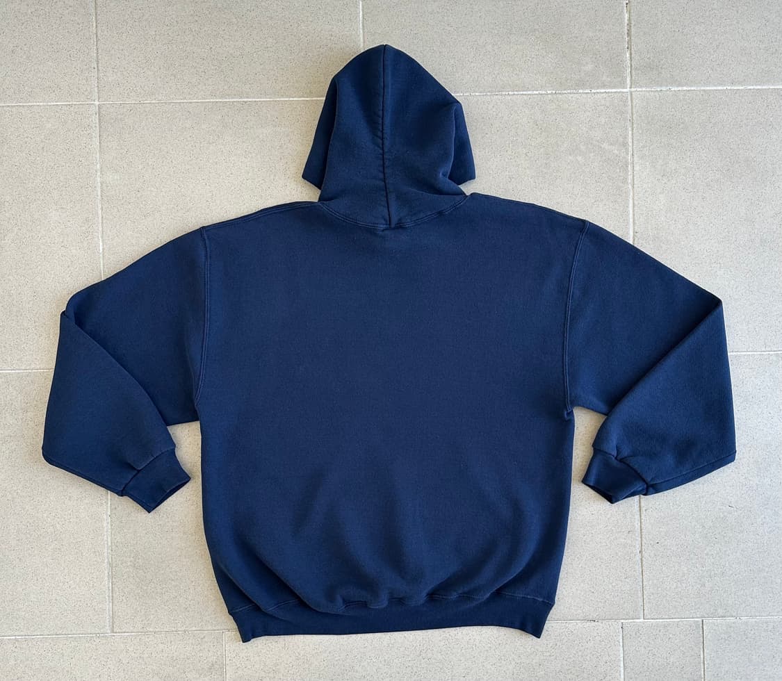 90s 빈티지 러셀 후드 네이비 L 상품이미지2