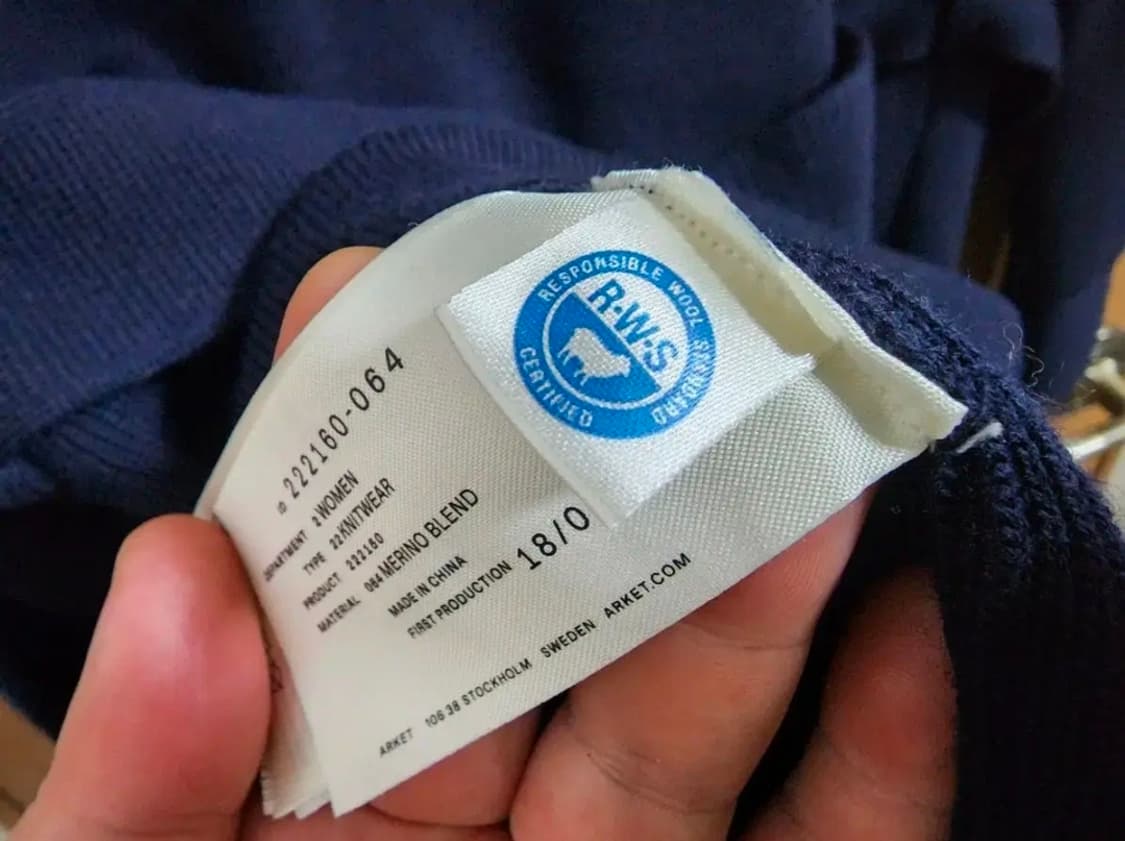 (M)여성 아르켓 메리노울 블랜드 니트 자켓 상품이미지4