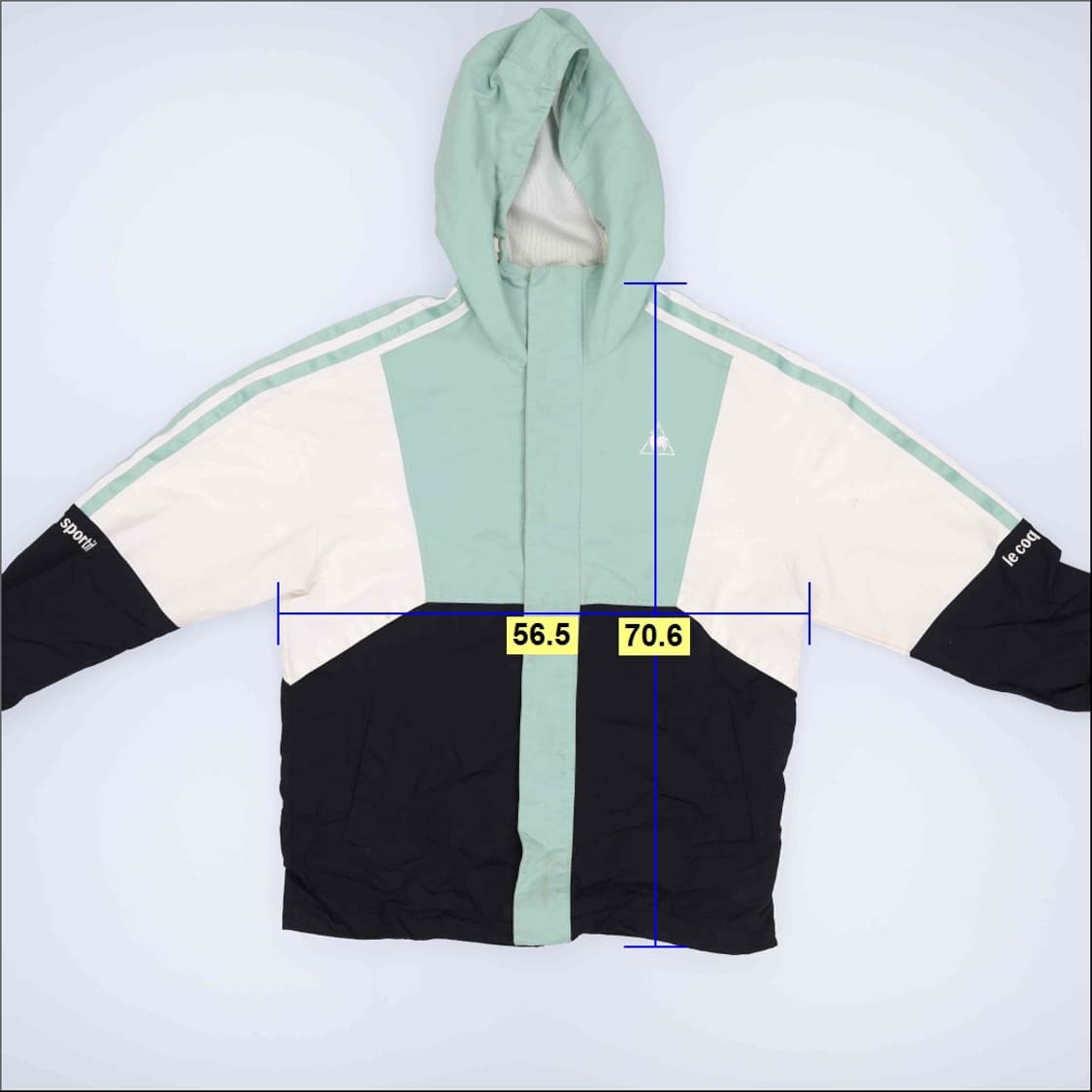 [95] 르꼬끄 배색 바람막이(오염) 0115H1 상품이미지7