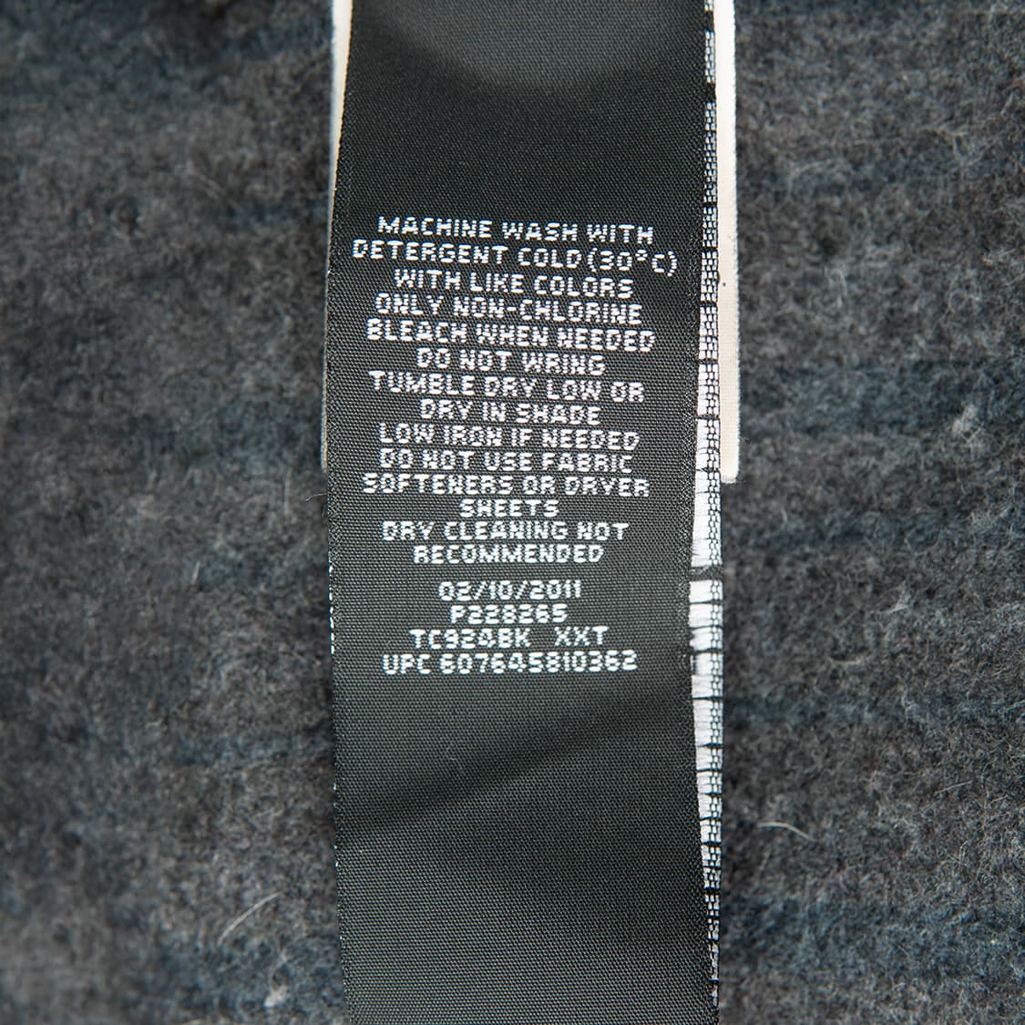 [2XL] 디키즈 블랭킷 라이닝 캔버스 워크자켓 블랙  상품이미지8