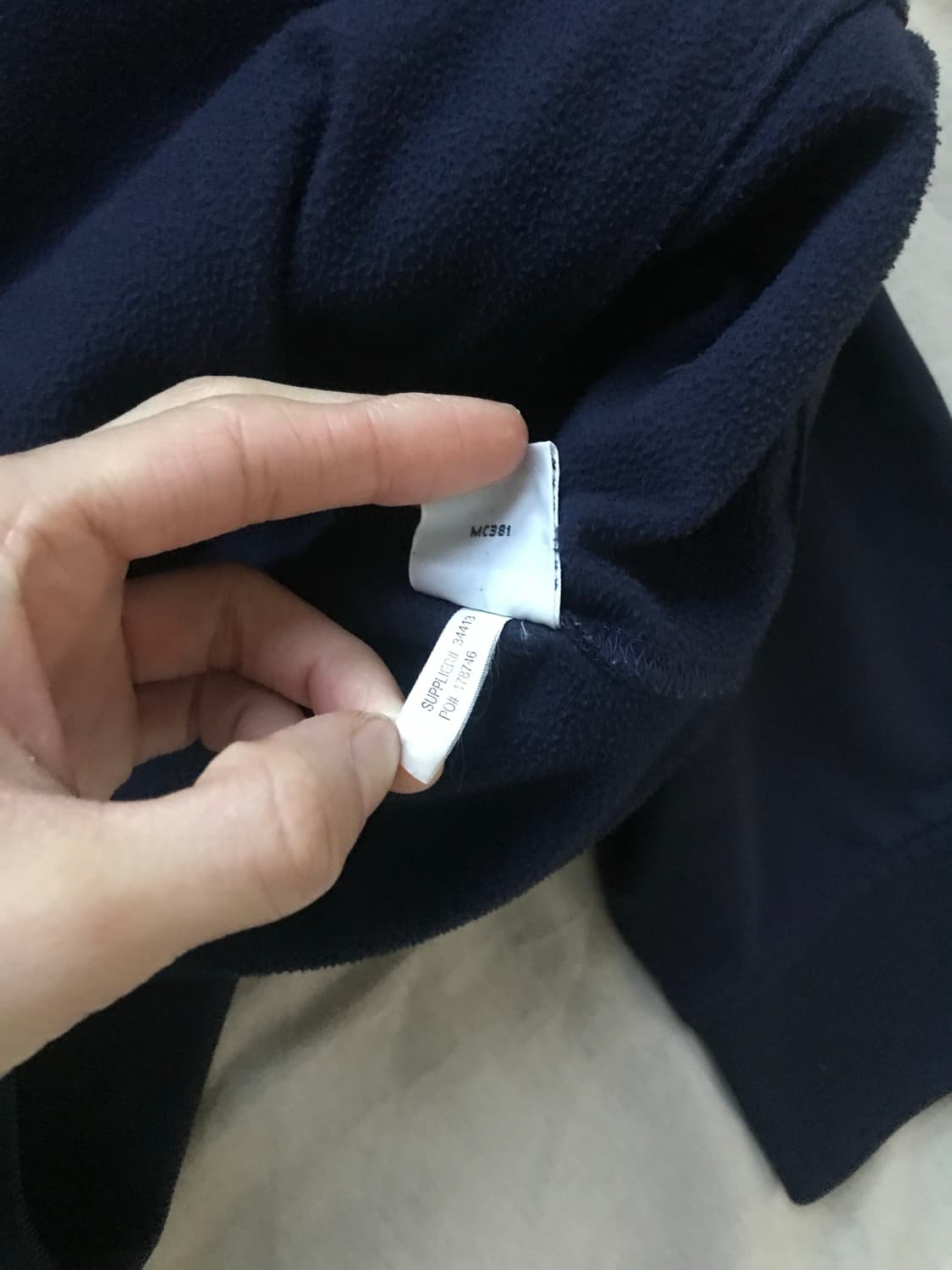 폴로 랄프로렌 포니 로고 배색 집업 상품이미지9