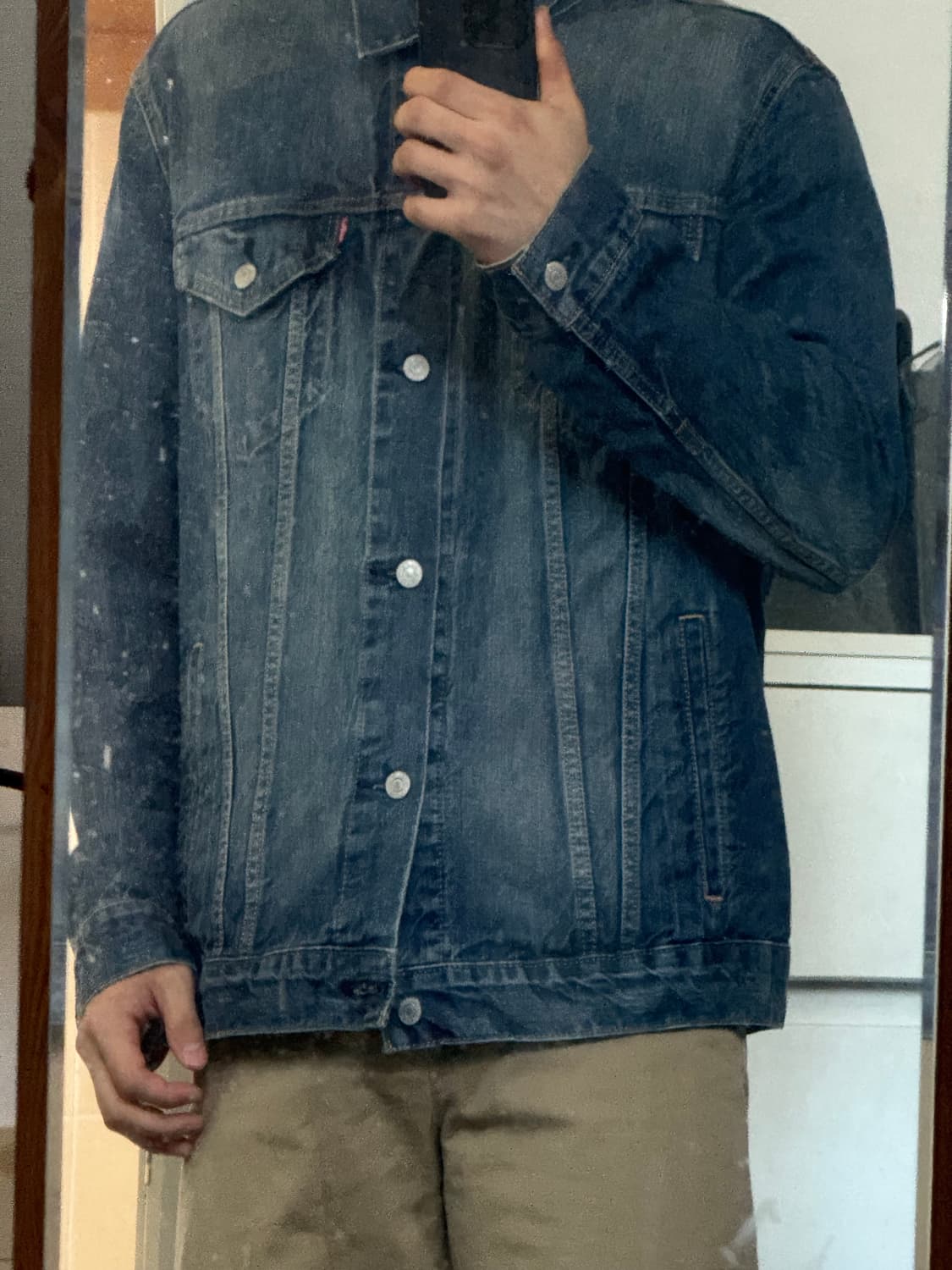 빈티지 리바이스 청자켓 타입 3 판매합니다 상품이미지3