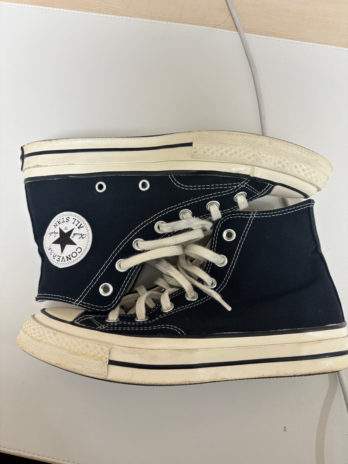 컨버스 척 70 하이 클래식 블랙 245 상품이미지1