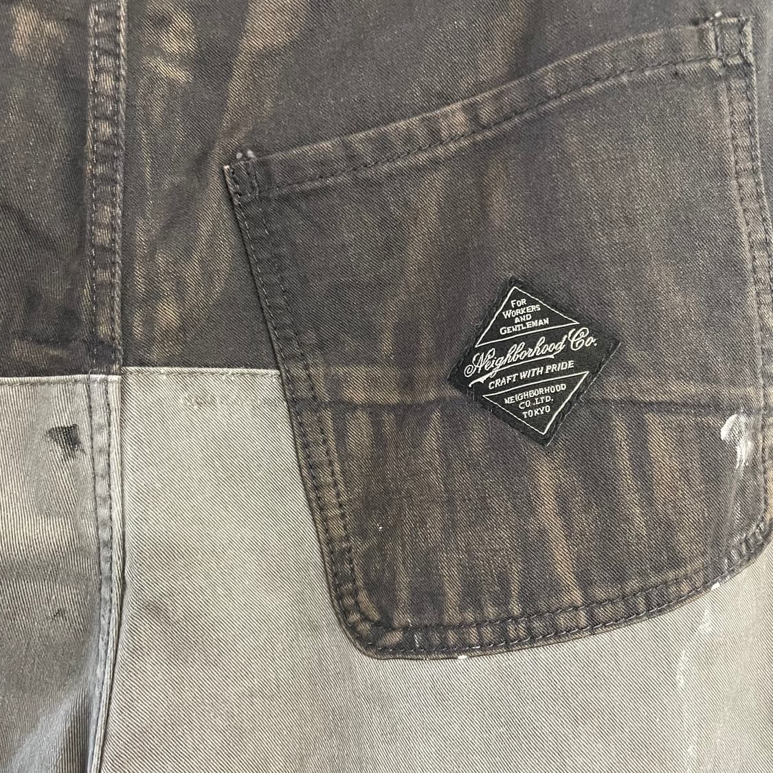 네이버후드 패치워크 팬츠 상품이미지7