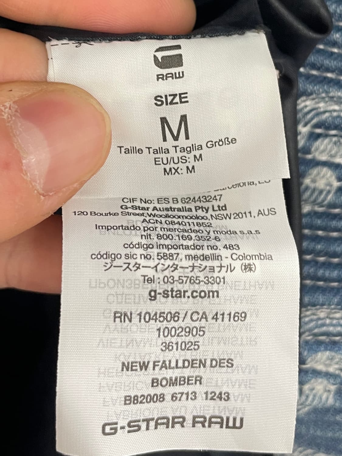 지스타로우 X 퍼렐윌리엄스 데님 자켓 (on.161) 상품이미지6