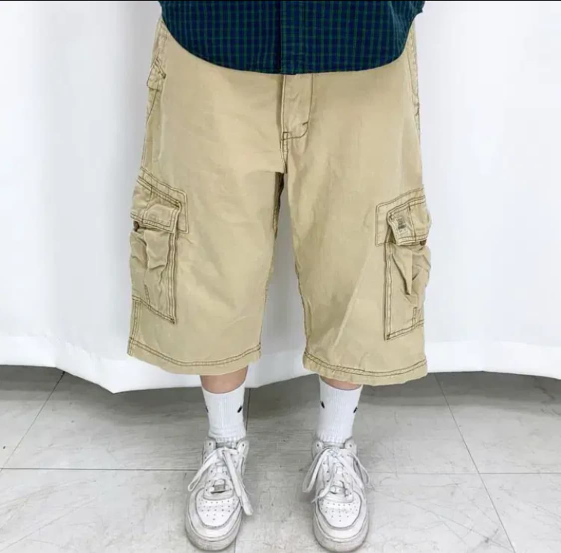 리바이스 베이지 카고반바지 버뮤다팬츠 상품이미지3