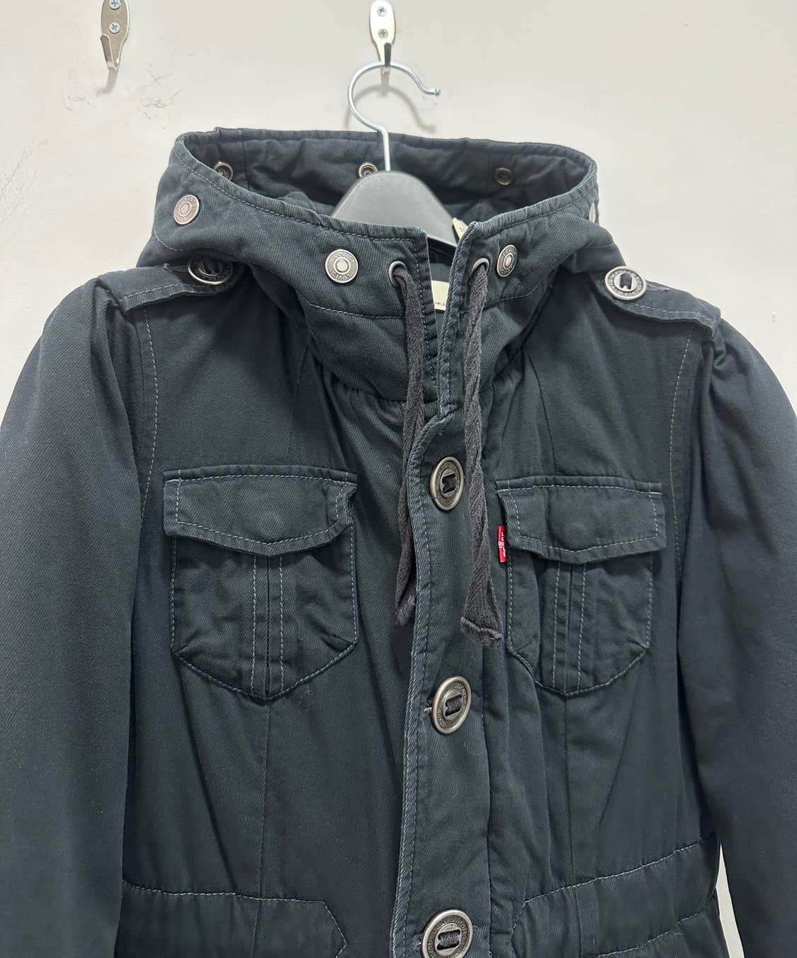 Levi’s multi pocket navy parka jacket 상품이미지6